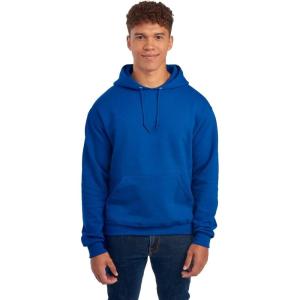 image:imageJerzees Mens NuBlend Fleece Hoodies amp Sweatshirts Cotton Blend Sizes S3XHoodie  Royal