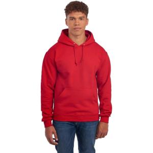 image:imageJerzees Mens NuBlend Fleece Hoodies amp Sweatshirts Cotton Blend Sizes S3XHoodie  True Red