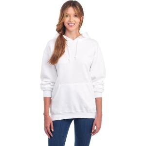 image:imageJerzees Mens NuBlend Fleece Hoodies amp Sweatshirts Cotton Blend Sizes S3XHoodie  White