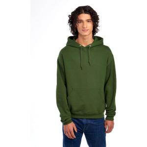 image:imageJerzees Mens NuBlend Fleece Hoodies amp Sweatshirts Cotton Blend Sizes S3XHoodie Military Green Heather