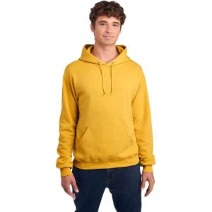 image:imageJerzees Mens NuBlend Fleece Hoodies amp Sweatshirts Cotton Blend Sizes S3XHoodie Mustard Heather