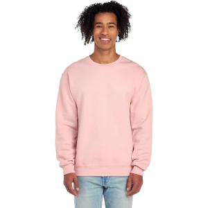 image:imageJerzees Mens NuBlend Fleece Hoodies amp Sweatshirts Cotton Blend Sizes S3XSweatshirt  Blush Pink