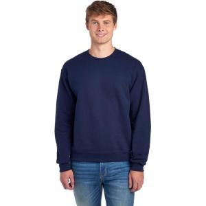 image:imageJerzees Mens NuBlend Fleece Hoodies amp Sweatshirts Cotton Blend Sizes S3XSweatshirt  Navy