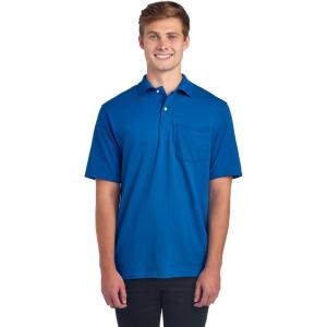 image:imageJerzees Mens Pocket Short Sleeve Polo Shirts DriPower Sizes S5XRoyal