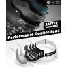 imageFindway Ski Helmet Set Snowboard Helmet with Goggles for Adults Shockproof Safety Durable ABS Shell and Protective EPS Foam Inner Shell Snow Sports Helmet and Glasses for Men Women YouthBlack