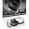 imageFindway Ski Helmet Set Snowboard Helmet with Goggles for Adults Shockproof Safety Durable ABS Shell and Protective EPS Foam Inner Shell Snow Sports Helmet and Glasses for Men Women YouthTGray