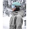 imageFindway Ski Helmet Set Snowboard Helmet with Goggles for Adults Shockproof Safety Durable ABS Shell and Protective EPS Foam Inner Shell Snow Sports Helmet and Glasses for Men Women YouthTeal