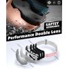 imageFindway Ski Helmet Set Snowboard Helmet with Goggles for Adults Shockproof Safety Durable ABS Shell and Protective EPS Foam Inner Shell Snow Sports Helmet and Glasses for Men Women YouthRose Gold