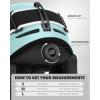imageFindway Ski Helmet Set Snowboard Helmet with Goggles for Adults Shockproof Safety Durable ABS Shell and Protective EPS Foam Inner Shell Snow Sports Helmet and Glasses for Men Women YouthTeal