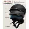 imageFindway Ski Helmet Upgrade Snowboard Helmet for AdultsGoggles Friendly Durable ABS Shell Protective EPS Foam ampamp Adjustable Dial Snow Sport Helmet for Men Women ampamp YouthBlack