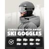 imageFindway Ski Helmet Upgrade Snowboard Helmet for AdultsGoggles Friendly Durable ABS Shell Protective EPS Foam ampamp Adjustable Dial Snow Sport Helmet for Men Women ampamp YouthGrey