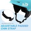 imageFindway Ski Helmet Upgrade Snowboard Helmet for AdultsGoggles Friendly Durable ABS Shell Protective EPS Foam ampamp Adjustable Dial Snow Sport Helmet for Men Women ampamp YouthBlue