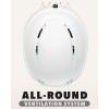imageFindway Ski Helmet Upgrade Snowboard Helmet for AdultsGoggles Friendly Durable ABS Shell Protective EPS Foam ampamp Adjustable Dial Snow Sport Helmet for Men Women ampamp YouthEWhite