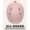 imageFindway Ski Helmet Upgrade Snowboard Helmet for AdultsGoggles Friendly Durable ABS Shell Protective EPS Foam ampamp Adjustable Dial Snow Sport Helmet for Men Women ampamp YouthPink