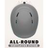 imageFindway Ski Helmet Upgrade Snowboard Helmet for AdultsGoggles Friendly Durable ABS Shell Protective EPS Foam ampamp Adjustable Dial Snow Sport Helmet for Men Women ampamp YouthGrey