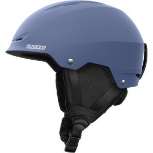 imageFindway Ski Helmet Upgrade Snowboard Helmet for AdultsGoggles Friendly Durable ABS Shell Protective EPS Foam ampamp Adjustable Dial Snow Sport Helmet for Men Women ampamp YouthSky Blue
