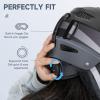 imageFindway Pro Ski Helmet Goggle Compatible Snowboard HelmetSafetyCertified ampamp Removable Liners Shockproof and Lightweight Snow Sports Helmet for Men Women ampamp YouthBlack Grey