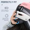 imageFindway Pro Ski Helmet Goggle Compatible Snowboard HelmetSafetyCertified ampamp Removable Liners Shockproof and Lightweight Snow Sports Helmet for Men Women ampamp YouthWhite Pink