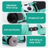 imagefindway Kids Ski Gloves Warm Waterproof Winter Snow Gloves for Cold Weather Touchscreen Fingers Breathable Snowboard Gloves for Boys Girls Toddler Outdoor Gloves GiftsGreen