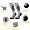 imagefindway Kids Ski Socks Merino Wool 2 or 3 Pairs Winter Warm SocksSnowboarding Thermal Socks for Boys Girls 316 Years2 Pairsgraygray