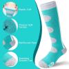 imagefindway Kids Ski Socks Merino Wool 23 Pairs OTC Snow Socks Winter Warm Skiing Snowboarding for Toddler Boys and Girls