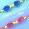 imagefindway Kids Swim Goggles Kids Swimming Goggles Antifog No Leaking Girls Boys for Age 3141bluepink