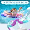 imagefindway Kids Swim Goggles Kids Swimming Goggles Antifog No Leaking Girls Boys for Age 3141pink Purpleteal Purple