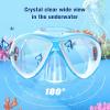 imagefindway Kids Swim GogglesAntiLeak Kids Swimming Goggles with Nose CoverUV Protection Swim Goggles for Kids 416 Boy ampampGirlBlue