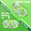 imagefindway Kids Swim GogglesAntiLeak Kids Swimming Goggles with Nose CoverUV Protection Swim Goggles for Kids 416 Boy ampampGirlGreen