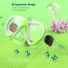 imagefindway Kids Swim GogglesAntiLeak Kids Swimming Goggles with Nose CoverUV Protection Swim Goggles for Kids 416 Boy ampampGirlGreen