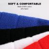 imagefindway Scrunch Football Socks 2 Pairs Extra Long Padded Soccer Socks Compression Long Socks Athletic Socks for Men ampamp BoysBlue  Blue