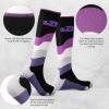 imagefindway Ski Socks 2 Packs Merino Wool Snowboard Socks for Men ampamp Women Non Slip Snow Socks for Skiing Snowboarding