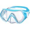 imageKids Swim Goggles for Age 314 Snorkel Diving Mask AntiFog Clear View Swim Mask with Nose Cover for Child Boys GirlsBlue
