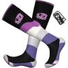 imagefindway Ski Socks 2 Packs Merino Wool Snowboard Socks for Men ampamp Women Non Slip Snow Socks for Skiing Snowboarding