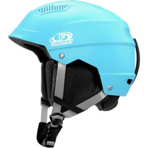 imageFindway Pro Ski Helmet Goggle Compatible Snowboard HelmetSafetyCertified ampamp Removable Liners Shockproof and Lightweight Snow Sports Helmet for Men Women ampamp YouthBlue