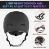 imageFindway Skateboard Bike Helmet  Bicycle Helmet for Kids Youth ampamp Adults Suitable for CommuterSkate Scooter Longboard ampamp Incline Skating Rollerblading