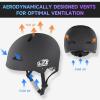 imageFindway Skateboard Bike Helmet  Bicycle Helmet for Kids Youth ampamp Adults Suitable for CommuterSkate Scooter Longboard ampamp Incline Skating Rollerblading