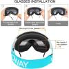 imagefindway Kids Ski Goggles Kids Snow Snowboard Goggles for Boys Girls Youth OTGA3bluevlt 729