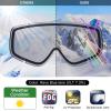 imagefindway Kids Ski Goggles Kids Snow Snowboard Goggles for Boys Girls Youth OTGA3bluevlt 729