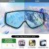 imagefindway Kids Ski Goggles Kids Snow Snowboard Goggles for Boys Girls Youth OTGBlue Frame Blue U27
