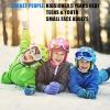 imagefindway Kids Ski Goggles Kids Snow Snowboard Goggles for Boys Girls Youth OTGRevo Light Pink