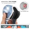 imagefindway Kids Ski Goggles Kids Snowboard Goggles for Boys Girls Toddler age 312White Frame Silver Lensvlt 21