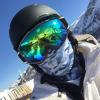 imagefindway Ski Goggles OTG  Over Glasses SnowSnowboard Goggles for Men Women ampamp Youth  100 UV ProtectionB5revogold Vlt 11