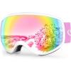 7-white Frame Rainbow Lens (Vlt 46%)