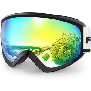 imagefindway Kids Ski Goggles Kids Snow Snowboard Goggles for Boys Girls Youth OTGA4gold Vlt 774
