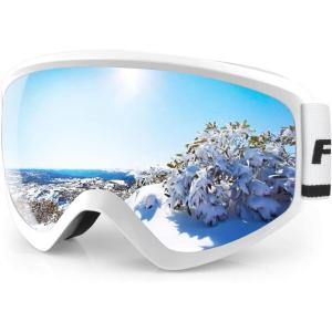 imagefindway Kids Ski Goggles for Boys Girls YouthOTG AntiFog Over Glasses Kids SnowSnowboard Goggles814bky