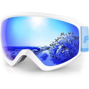imagefindway Kids Ski Goggles for Boys Girls YouthOTG AntiFog Over Glasses Kids SnowSnowboard Goggles814rvol