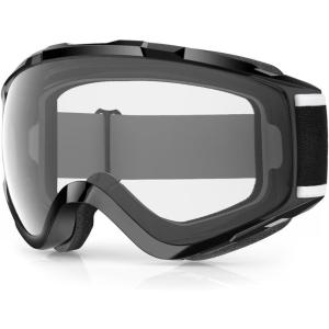 imagefindway Ski Goggles OTG  Over Glasses SnowSnowboard Goggles for Men Women ampamp Youth  100 UV ProtectionD2clear Vlt 99