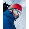 imagefindway OTG Ski Goggles  Over Glasses Snow Snowboard Goggles for Men Women Adult ampamp Youth  AntiFog 100 UV ProtectionA1white Frame Silver Lens Vlt 10