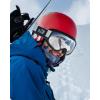 imagefindway OTG Ski Goggles  Over Glasses Snow Snowboard Goggles for Men Women Adult ampamp Youth  AntiFog 100 UV ProtectionA2black Frame Silver Lens Vlt 21